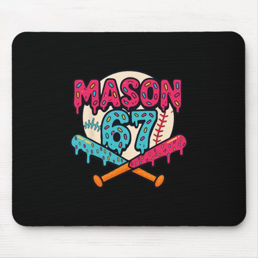 Mason 67 Grappige Ijs Drip Verkoop Meme Graphics 1 Muismat (Voorkant)