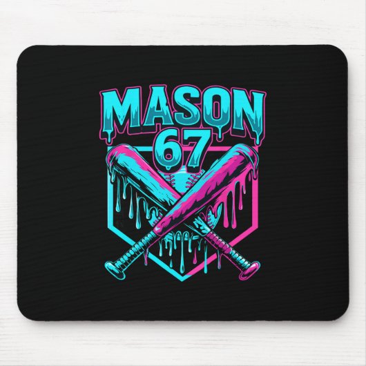 Mason 67 Grappige Ijs Drip Verkoop Meme Graphics Muismat (Voorkant)