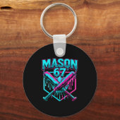 Mason 67 Grappige Ijs Drip Verkoop Meme Graphics Sleutelhanger (Voorkant)