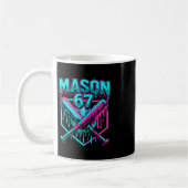 Mason 67 Grappige IJscrimp Drip Verkoop Meme Graph Koffiemok (Links)