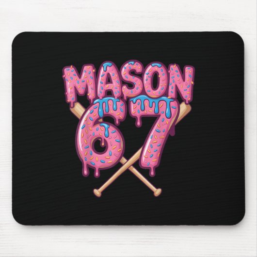Mason 67 Grappige Ijsdruppel Bysebyll Meme Muismat (Voorkant)