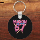 Mason 67 Grappige Ijsdruppel Bysebyll Meme Sleutelhanger (Voorkant)