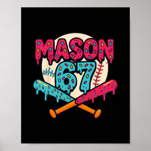 Mason 67 Grappige Ijsdruppel Verkoop Meme Graphics Poster