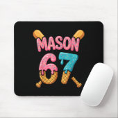 Mason 67 Ice Cream Drip Baseball  Muismat (Met muis)