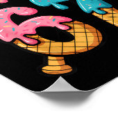 Mason 67 Ice Cream Drip Baseball  Poster (Hoek)