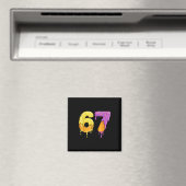 Mason 67 Ijs Drip Meme Zes Zeven Grappig Magneet (Insitu (Vaatwasser))