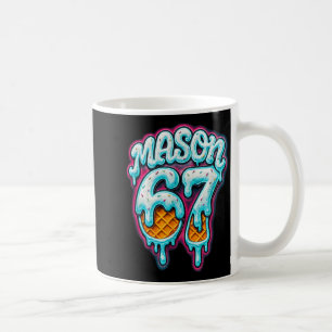Mason 67 Ijs Drip Six Seven Meme 6 7 Tiener Jongen Koffiemok
