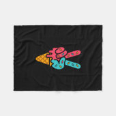 Mason 67 Ijs Halloween Grappig Zes Zeven Meme  Fleece Deken (Voorkant (Horizontaal))