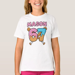 Mason 67 Ijs Meme Grappig Zes Zeven mason ijs  T-shirt