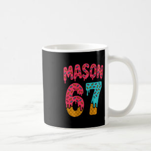 Mason 67 Ijs Meme Grappig Zes Zeven (op Ck) 1  Koffiemok