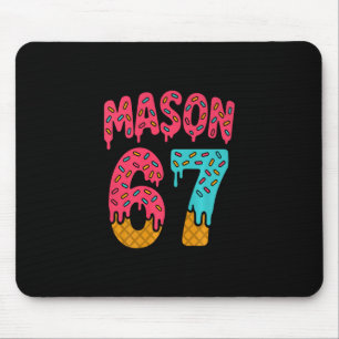 Mason 67 Ijs Meme Grappig Zes Zeven (op Ck) Pr Muismat