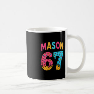 Mason 67 Ijsje Meme Grappig Zes Zeven (op Ck) Koffiemok