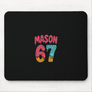 Mason 67 Ijsje Meme Grappig Zes Zeven (op Ck) Pu Muismat