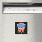 Mason 67 Kostuum Ijsje Baseball Drip 6 7 Meme Magneet (Insitu (Vaatwasser))