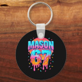 Mason 67 Kostuum Ijsje Baseball Drip 6 7 Meme Sleutelhanger (Voorkant)