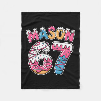 Mason 67 Meme Loves Ice Cream Drip Sport Zes Zeven Fleece Deken
