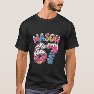 Mason 67 Meme Loves Ice Cream Drip Sport Zes Zeven T-shirt