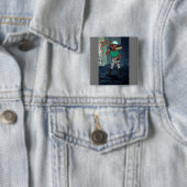 Mason Apocalypse Vierkante Button 5,1 Cm (In situ)
