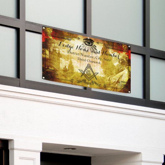 Mason Banner (Buitenkant Gebouw)