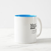 Mason, Boy Gepersonaliseerde Naam Definitie Mok (Voorkant rechts)