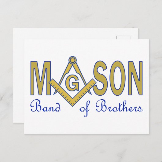 Mason Briefkaart (Voorkant / Achterkant)