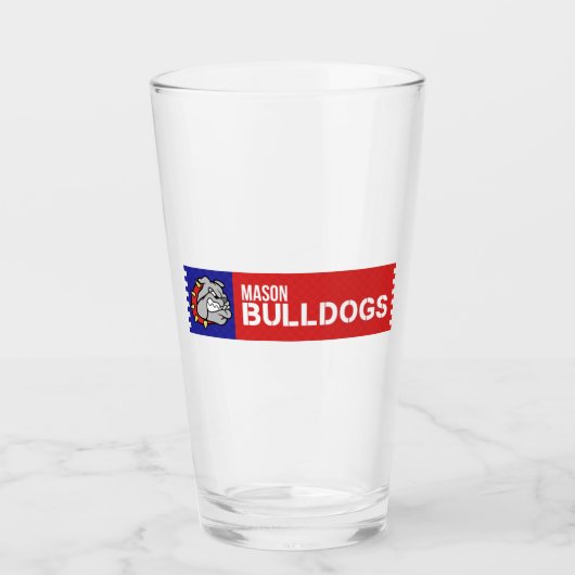Mason Bulldogs #2 Glas (Voorkant)