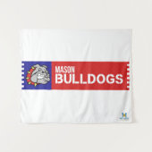 Mason Bulldogs #2 Wandkleed (Voorkant (horizontaal))
