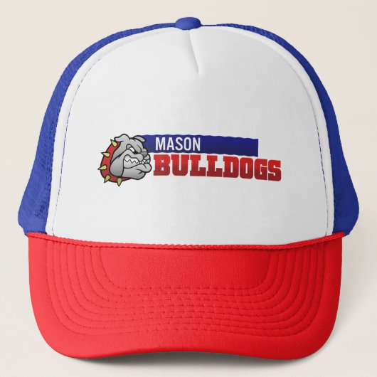 Mason Bulldogs #3 Trucker Pet (Voorkant)