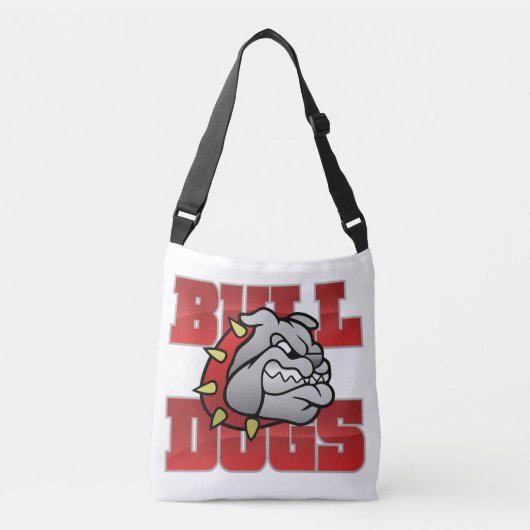 Mason Bulldogs #5 Crossbody Tas (Voorkant)