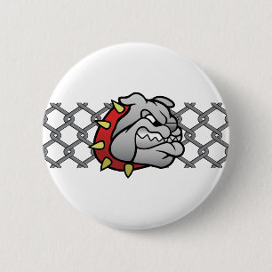 Mason Bulldogs #6 Ronde Button 5,7 Cm