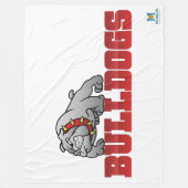 Mason Bulldogs #8 Fleece Deken (Voorkant)