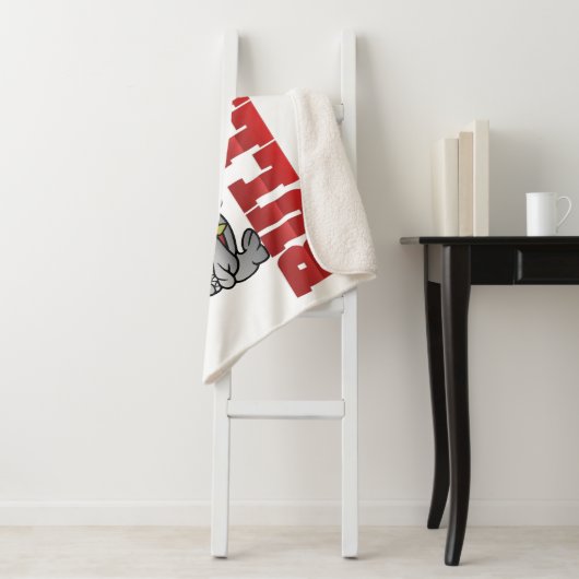 Mason Bulldogs #8 Sherpa Deken (In situ)