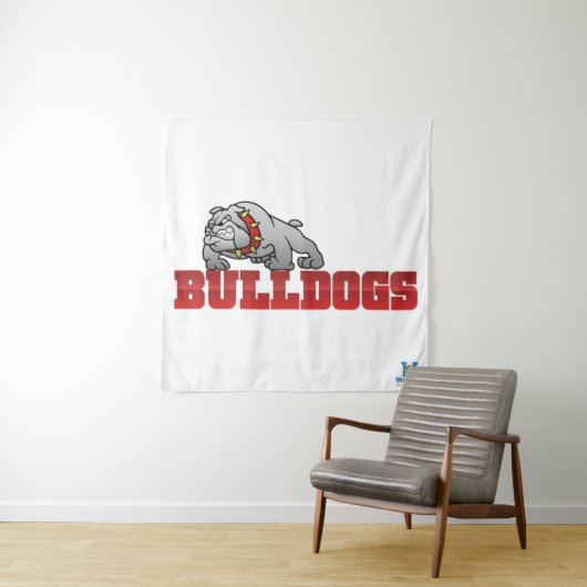 Mason Bulldogs #8 Wandkleed (In situ)