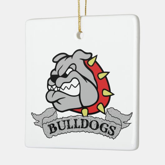 Mason Bulldogs Keramisch Ornament (Links)