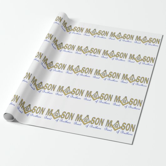 Mason Cadeaupapier (Uitgerold)