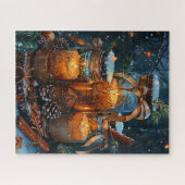 Mason Candle Jars Puzzle Legpuzzel (Horizontaal)