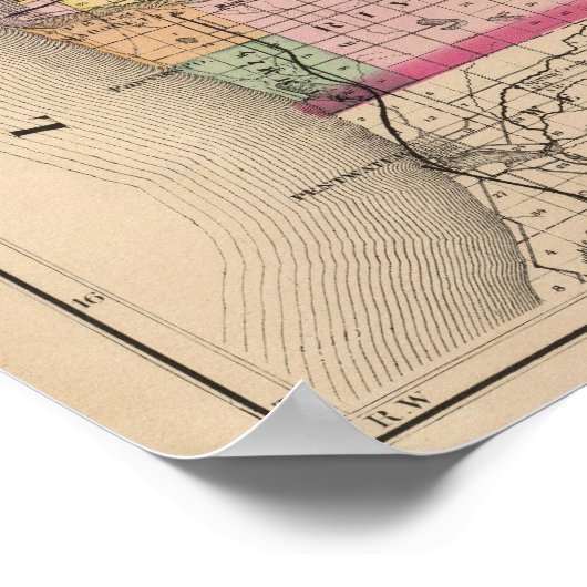 Mason County, Michigan Poster (Hoek)