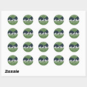 Mason-Dixon Trail Ronde Sticker (Vel)