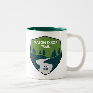 Mason-Dixon Trail Tweekleurige Koffiemok