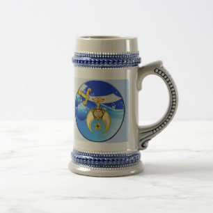 Mason- en Shriner-kerstcadeautjes Bierpul
