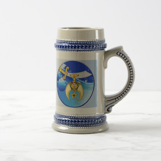 Mason- en Shriner-kerstcadeautjes Bierpul (Rechts)