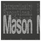 Mason Extraordinaire Stof (Close Up)