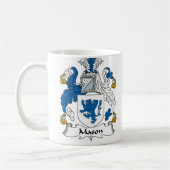 Mason Family Crest Koffiemok (Links)
