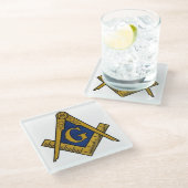 MASON GLAZEN ONDERZETTER (Schuin)