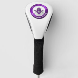 Mason Golf Hoofddeksel Paars Golfheadcover