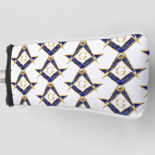 Mason Golf Putter Hoesje Golfheadcover (Voorkant)