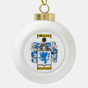 Mason (Iers) Keramische Bal Ornament