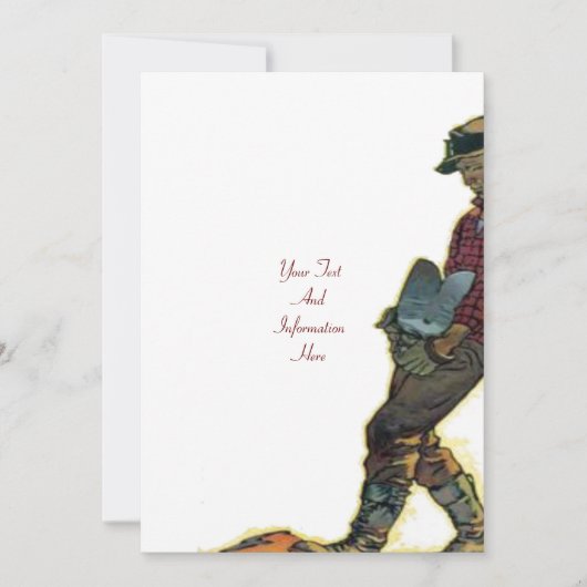 Mason Invitation Kaart (Voorkant)