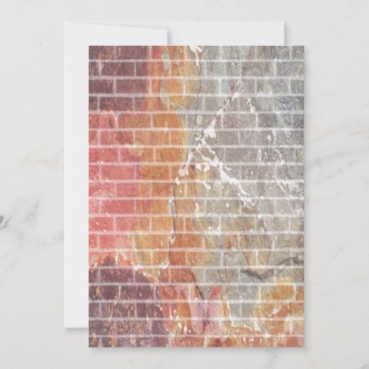 Mason Invitation Kaart (Achterkant)