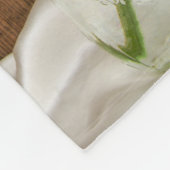 Mason Jar and White Daisies Country Ranch Fleece Deken (Hoek)